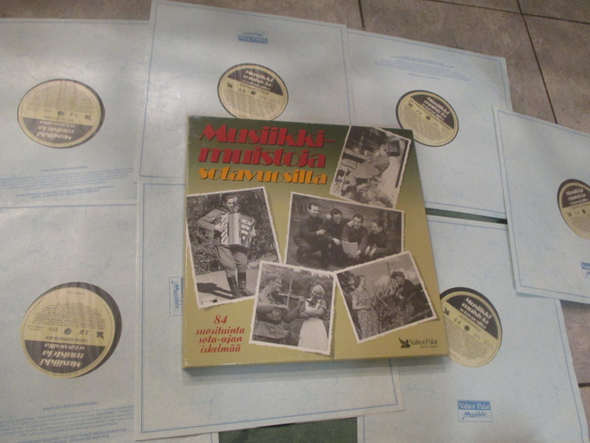 Musiikkimuistoja Sotavuosilta (7LP Box hienokuntoinen )