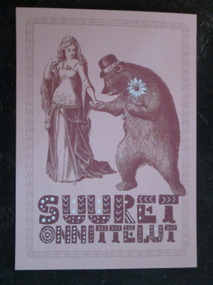 KULKEMATON ONNITTELUMAAILMA POSTER MISTER SUOMI