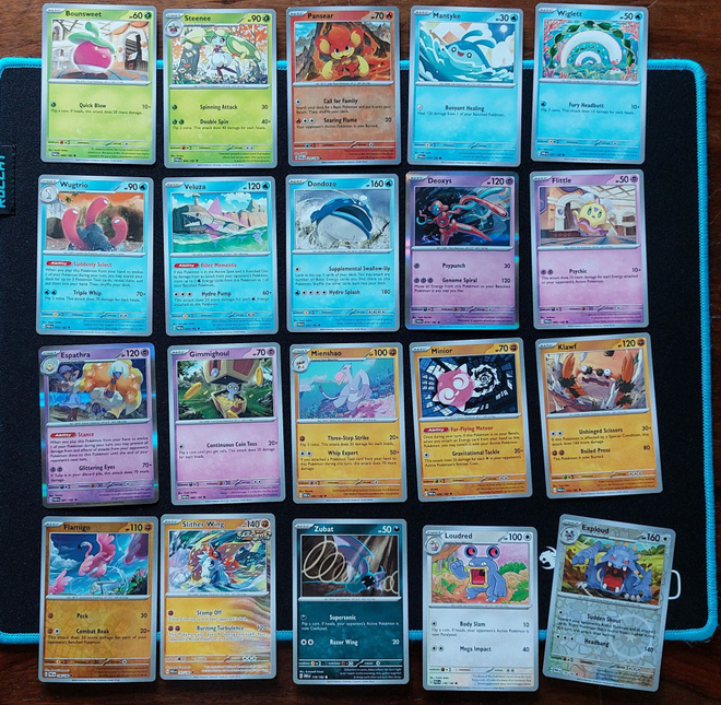 Pokemon kortit 20kpl (#161 Paradox Rift)