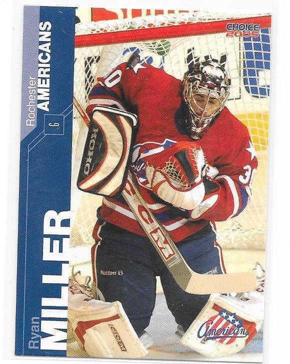 2004-05 Rochester Americans #11 Ryan Miller Farmi MV