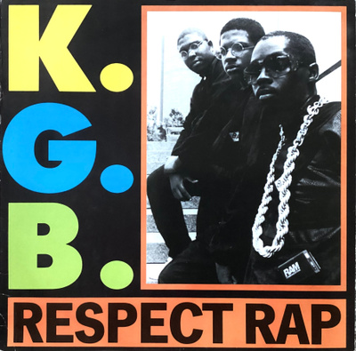 K.G.B. Respect rap - 5 versiota. 12" maksi