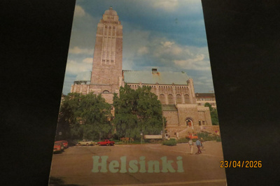 HELSINKI KALLION KIRKKO KULKENUT KORTTI
