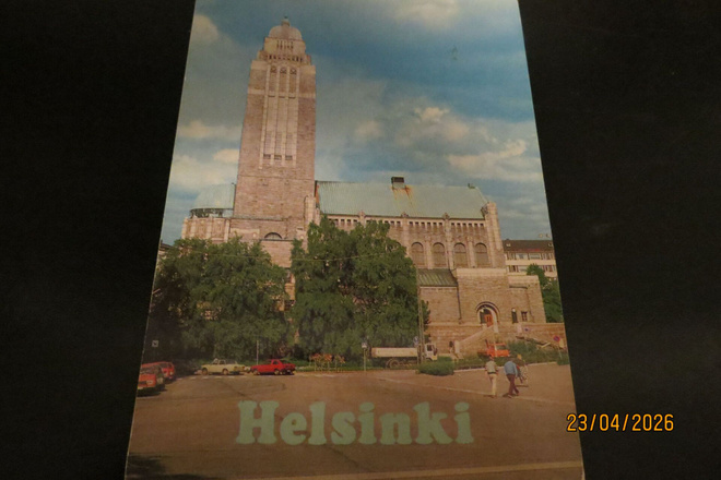 HELSINKI KALLION KIRKKO KULKENUT KORTTI