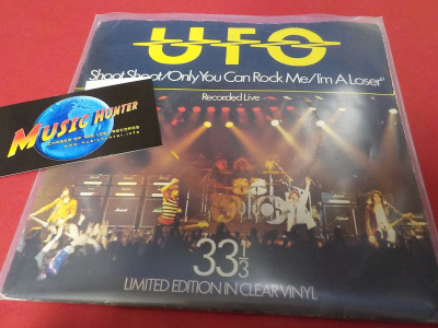 UFO - SHOOT SHOOT M-/EX+ 7'' SINGLE