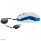 Parco optinen minihiiri, 800 DPI, 0.7m, USB, sin./valk. UUSI - pikkukuva 2
