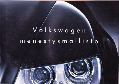 VW mallisto -esite, 2002