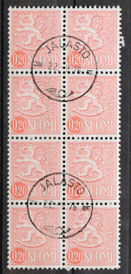 # 23934 # Jalasto 22.9.76 - M-63 0,20mk 8-ryhmä