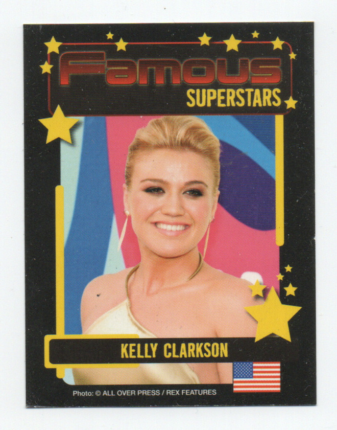 Famous SUPERSTARS n:o 045 KELLY CLARKSON