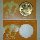 Juhlaraha Sydney Olympia Coin Collection 13 of 28 GYMNASTICS - pikkukuva 3