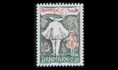 Tanska 769 ** Dyrehavsbakkenin huvipuisto 400v (1983)