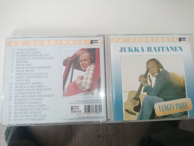 Jukka Raitanen - 20 suosikkia