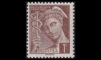 Ranska 373 ** Käyttösarja Merkur 1 C (1938)