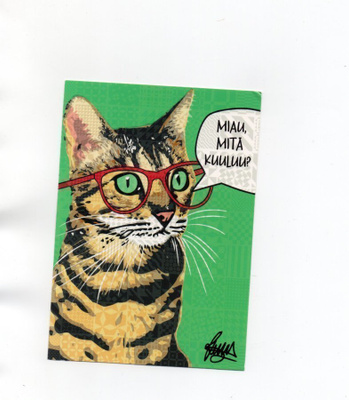 °°MIAU, MITÄ KUULUU?°° -KORTTI / Karto