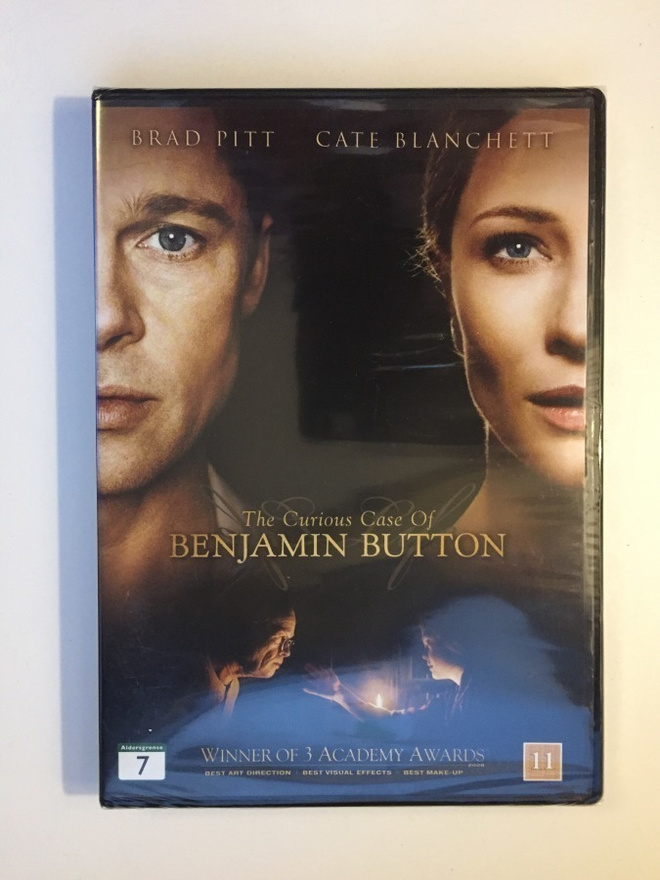 Benjamin Buttonin uskomaton elämä (2008) Brad Pitt UUSI! DVD