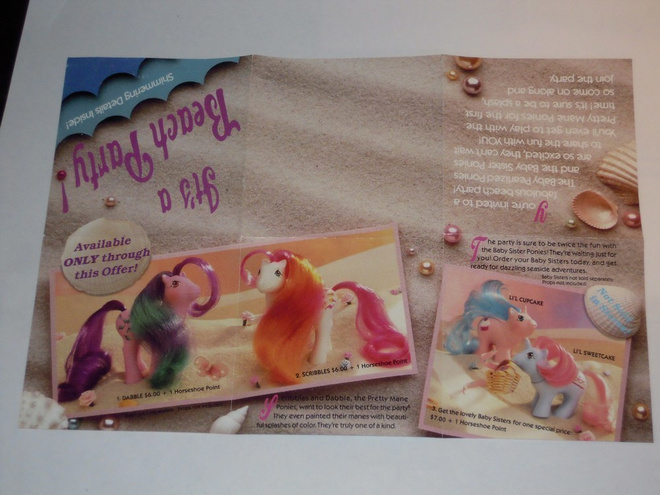 My Little Pony esitelehdykkä G1