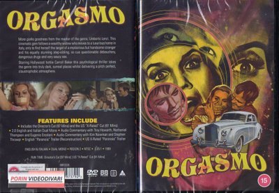 orgasmo (7 330) UUSI -GB- DVD 1969 Umberto Lenzi