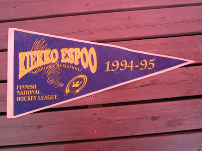 VINTAGE KIEKKO-ESPOO HUOPAVIIRI KAUDELTA 94-95