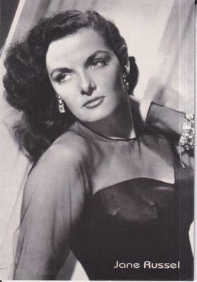 Jane Russel . filmitähti, star  ,  e128