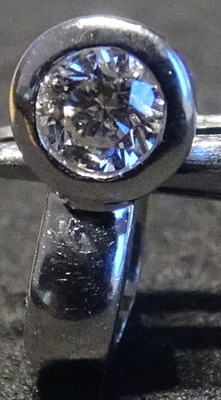 Upea timanttiriipus, 0,24ct, Wesselton, VS, hyvä hionta