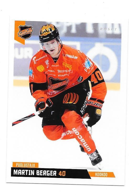 2019-20 CardSet #74 Martin Berger KooKoo