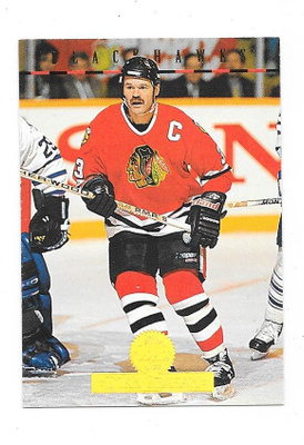 1994-95 LEAF #335 Dirk Graham Chicago Blackhawks