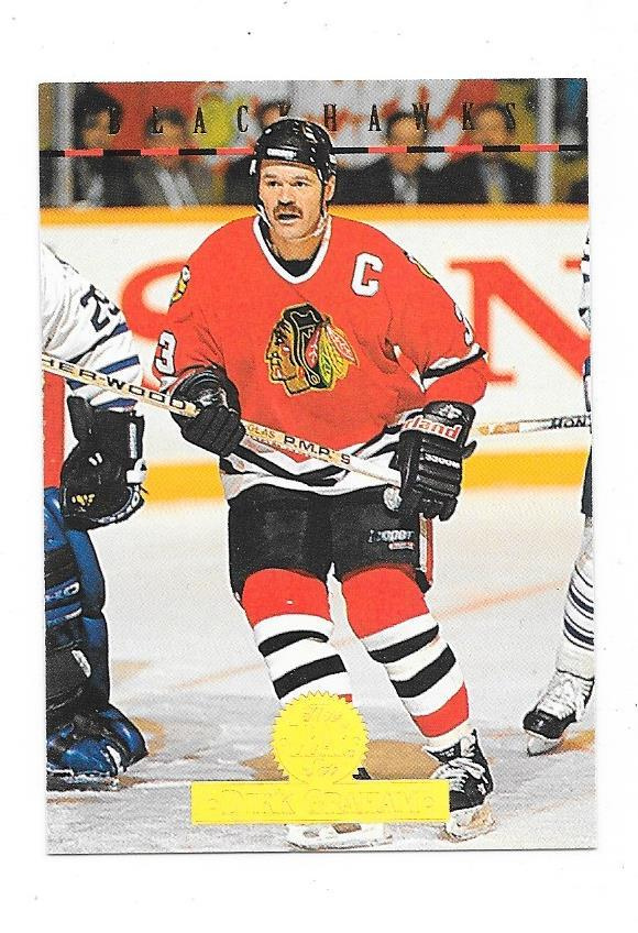 1994-95 LEAF #335 Dirk Graham Chicago Blackhawks