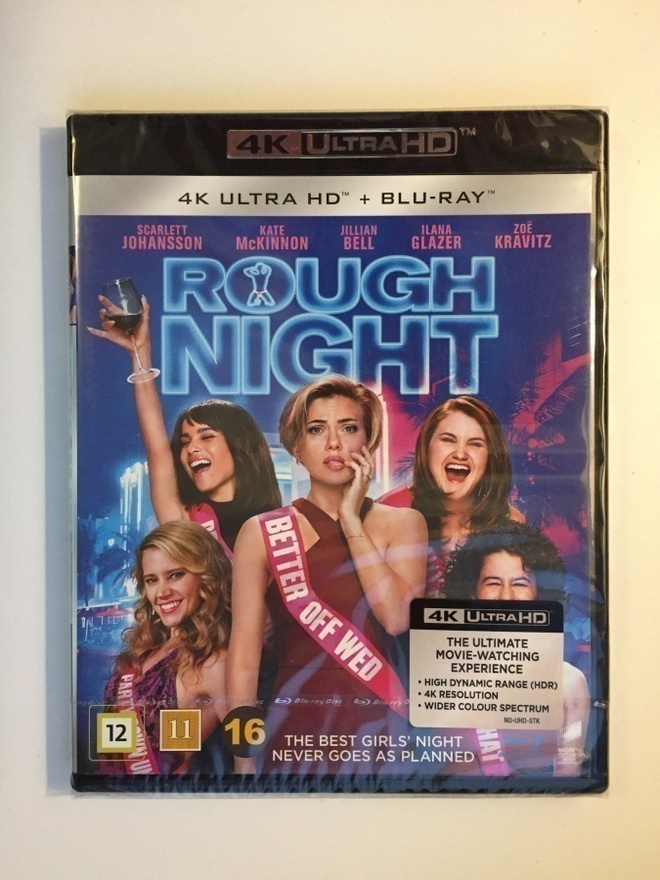 Rough Night (4K Ultra HD + Blu-ray) 2017 (UUSI)