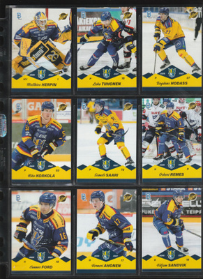 jukurit peruskortit+peruserkkarit Team Setti Blueline 26-27