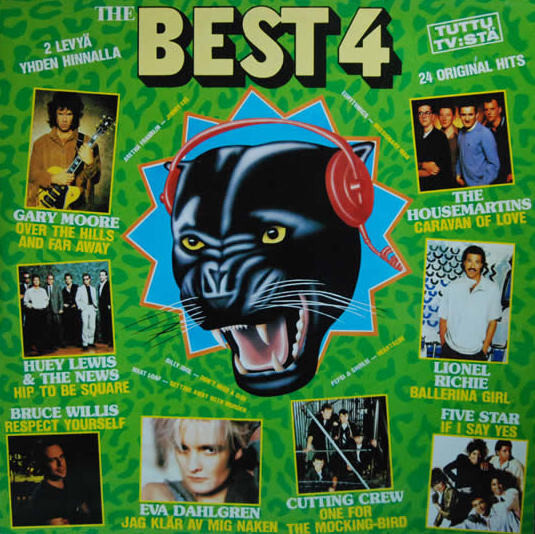 BEST 4 (2-LP), 1987, mm. G.Moore, Mandy Smith, L.Richie
