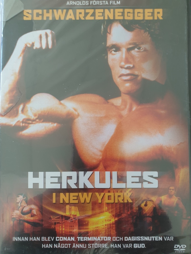 HERCULES NEW YORKISSA DVD (Arnold Schwarzenegger)DVD