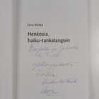 Eeva Holma : Henkosia, haiku-tankalangoin (signeerattu, t... - pikkukuva 3