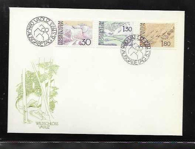 LIECHTENSTEIN Mi 581-3 luett. 3,8 € FDC 4,6€