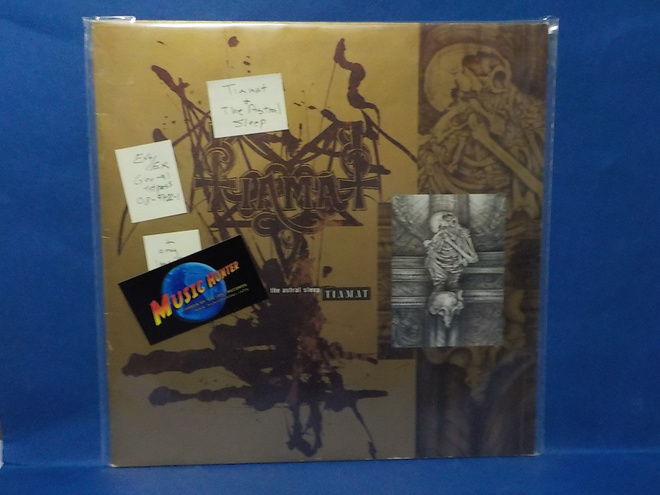 TIAMAT - THE ASTRAL SLEEP EX+/EX GER -91 1ST PRESS LP