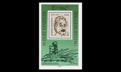 DDR 2402BL54 ** Albert Einstein (1979)