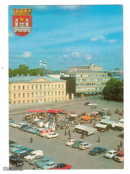 HÄMEENLINNA TORI (pystykuva, vaakuna)
