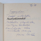 Sirkka Laine : Maariankämmekät : novelleja (signeerattu, ... - pikkukuva 3