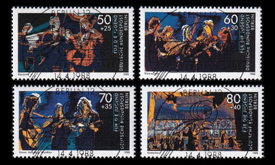 Berlin 807-10 o Nuorten musiikkikilpailu 25v EPL (1988)