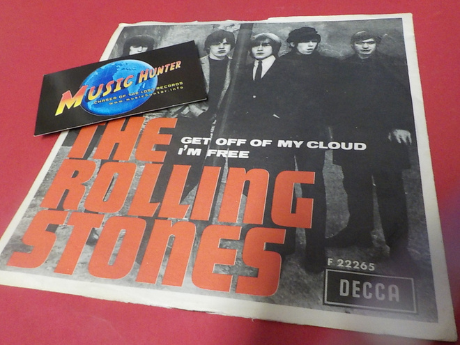 THE ROLLING STONES - GET OFF MY CLOUD EX-/EX 7'' SINGLE