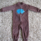 meandi / me&i JUMPSUIT, 62/68 cm, ruskea SIILI, velouria - pikkukuva 1