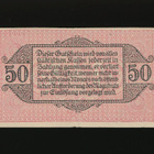 Saksa Notgeld 50 Pfennig, Erfurt 1.5.1917 VF - pikkukuva 2