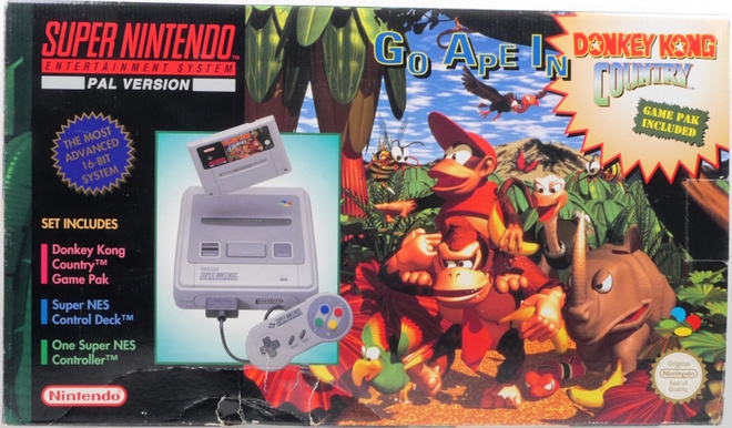 Super Nintendo Console - Donkey Kong Country Pak