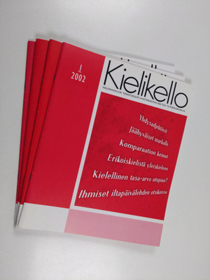 Kielikello 1-4/2002 (vuosikerta) : Kielenhuollon tiedostu...