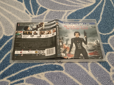 Resident Evil Retribution 3D Blu-Ray + Blu-Ray