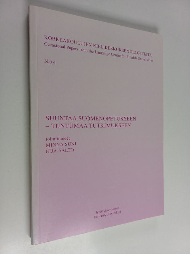 Suuntaa suomenopetukseen - tuntumaa tutkimukseen