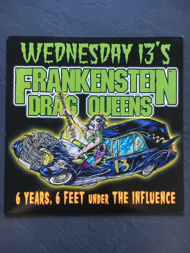 Wednesday 13's Frankenstein Drag Queens 6 Years... LP Vinyl