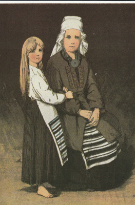 KANSALLISPUKUJA - JOUTSENO