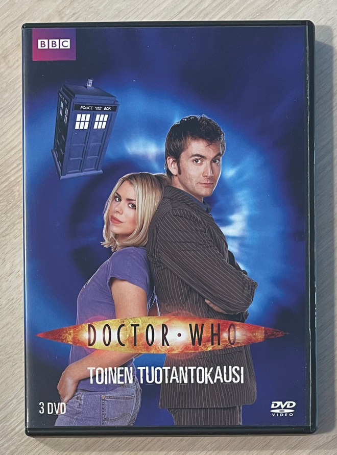 DOCTOR WHO: Kausi 2 (2006) BBC:n kulttisarja (3DVD) *UUSI*