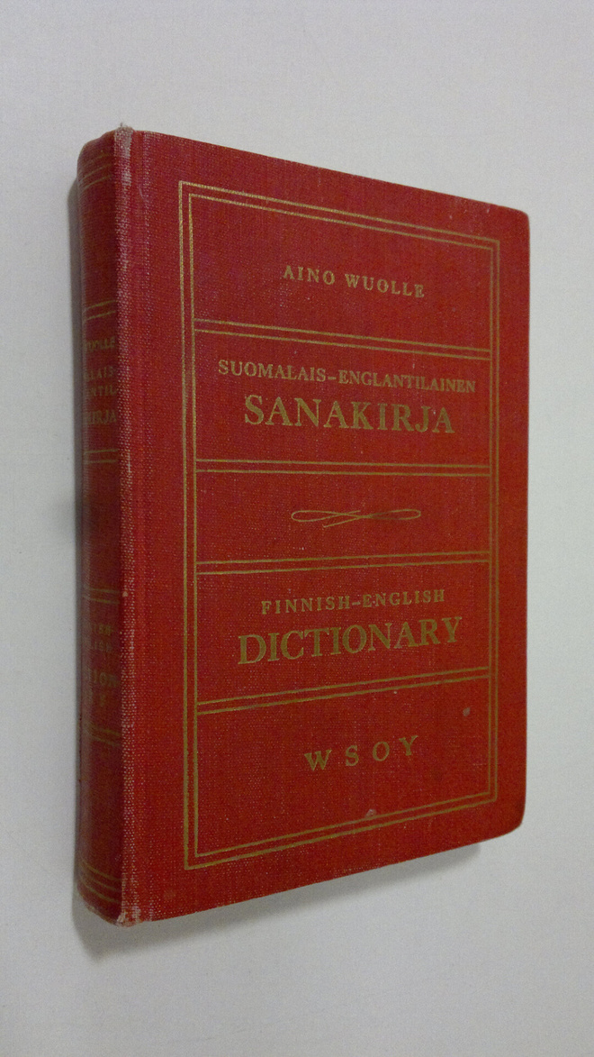 Aino Wuolle : Finnish-English dictionary = Suomalais-engl...