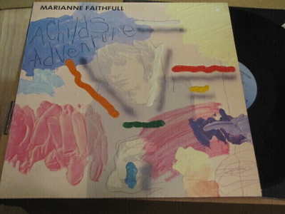 Marianne Faithfull A Child's Adventure lp Ruotsi 1983