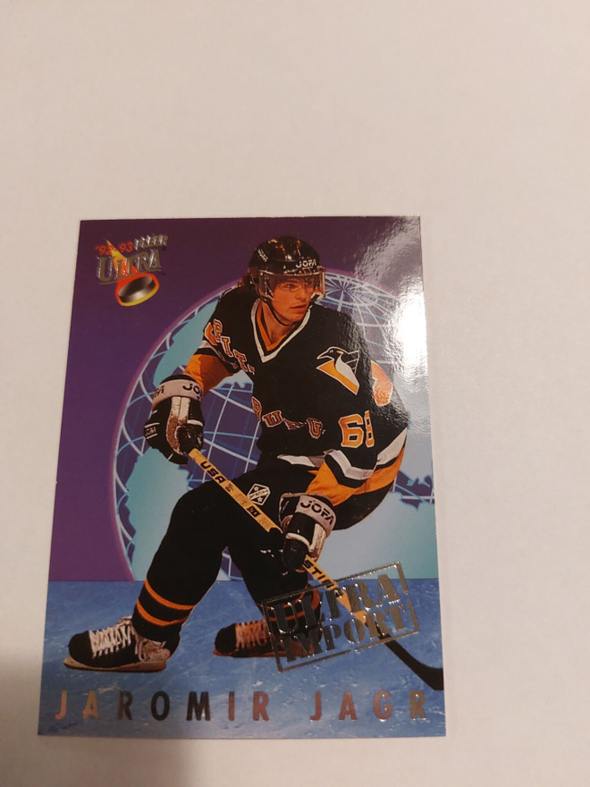 1992-93 Ultra Imports #6 Jaromir Jagr